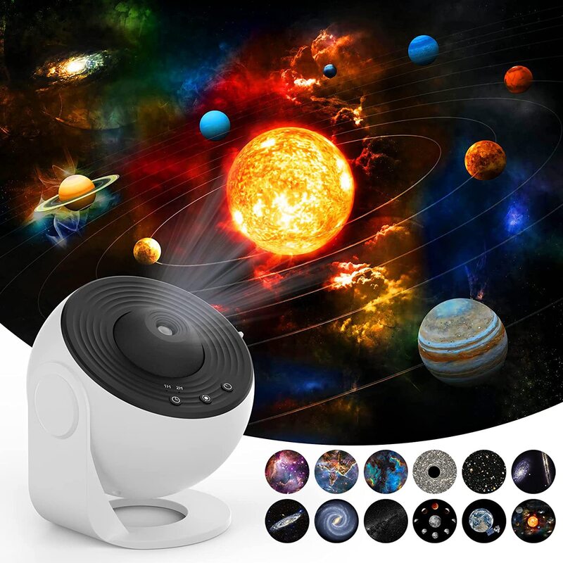 HubbleBeam™ - Night Light Galaxy Projector
